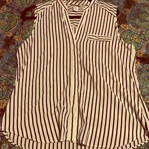 Buy 2 get 1 free H & M short sleeve striped blouse